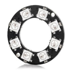 Anneau de 8 led 5050 RGB